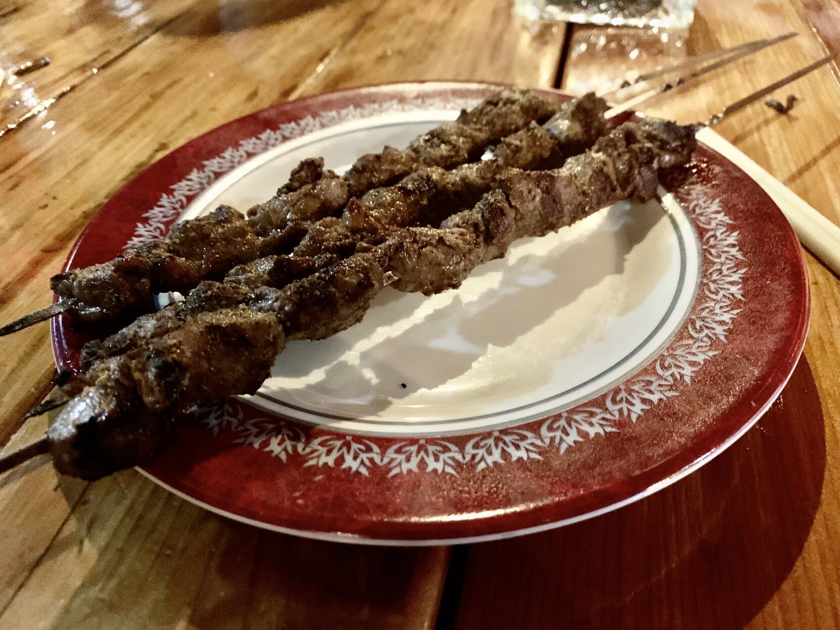 Hutong lamb skewers